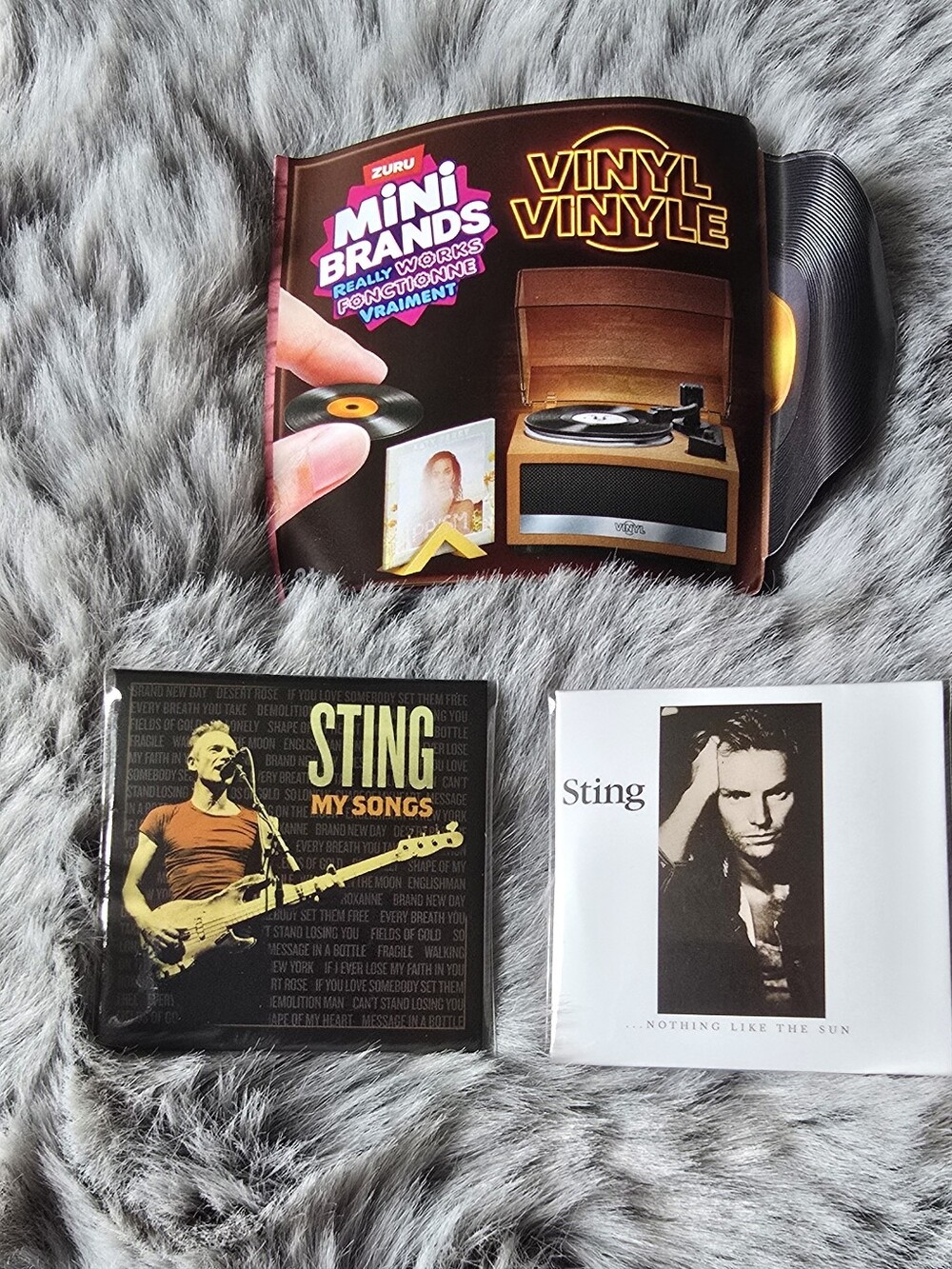 Mini Brands mini vinyls Sting bundle